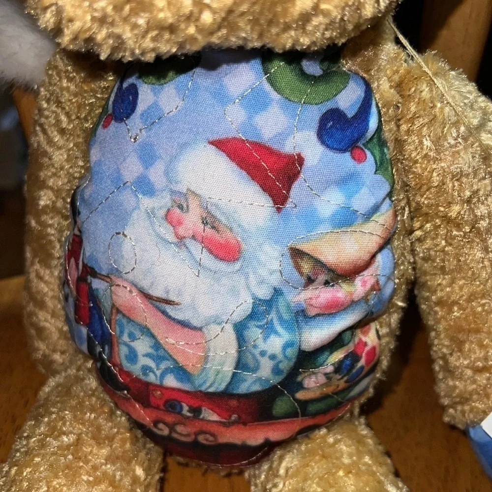 NWT 2007 Jim Shore Boyds Bear 14” Fuzzly Kringles Santa Christmas